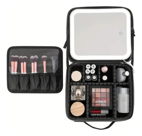 Cosmetiquero Espejo Luz LED