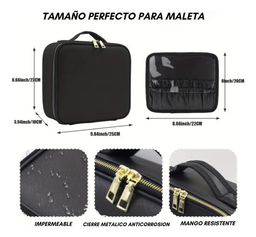 Cosmetiquero Espejo Luz LED