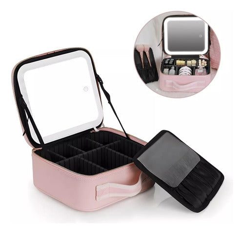 Cosmetiquero Espejo Luz LED