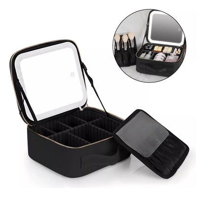 Cosmetiquero Espejo Luz LED