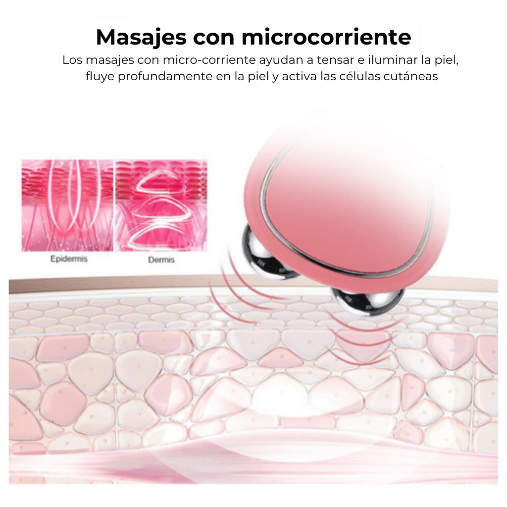 Masajeador Facial con Microcorriente SkinBeauty