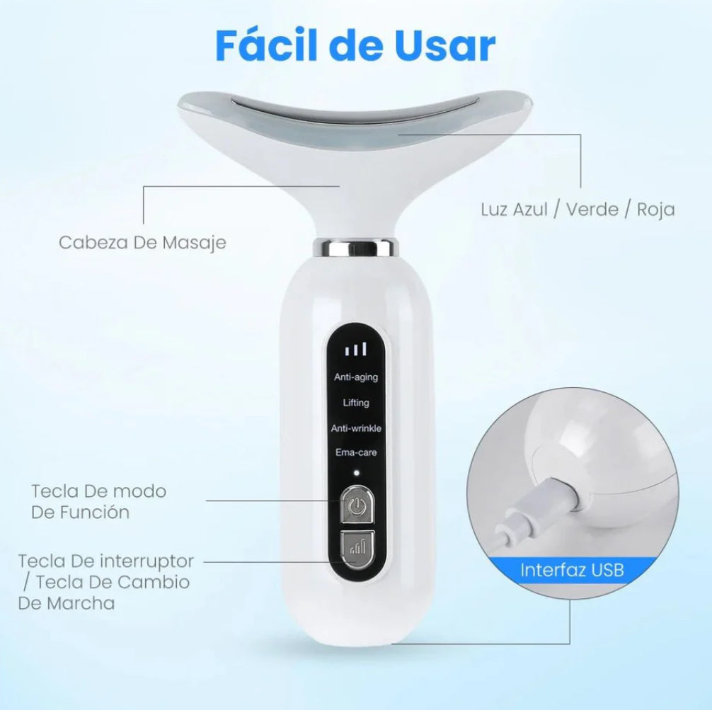 Masajeador Facial Efecto Lifting