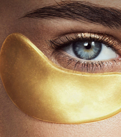 Parches para Ojos de Colágeno y partículas de Oro