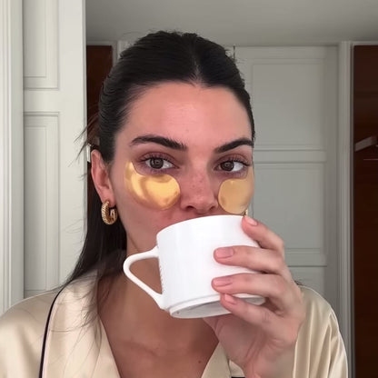 Parches para Ojos de Colágeno y partículas de Oro